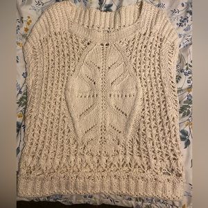 Free People Knitted Sweater Vest